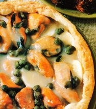 Tarta de mejillones