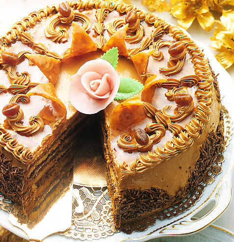 Tarta de moka