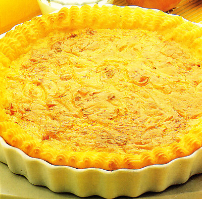 Tarta de patata y cebolla
