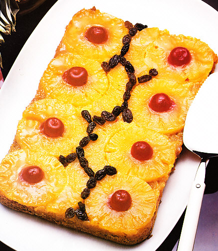 Tarta de piña