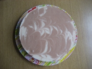 Tarta de queso, chocolate y Baileys