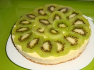 Tarta de queso festiva