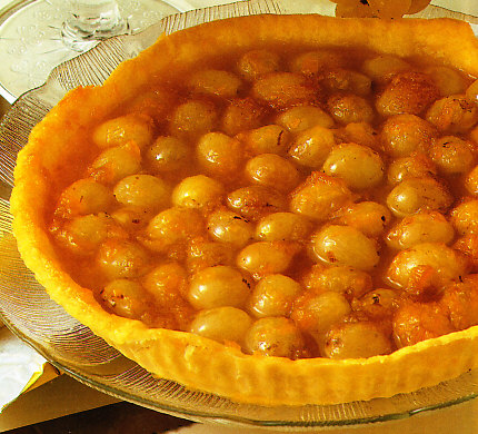 Tarta de uvas