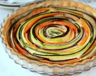 Tarta de verduras al horno
