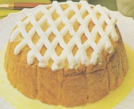Tarta fría de manzana