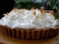 Tarta merengada de pomelo