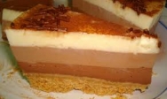 Tarta tres chocolates