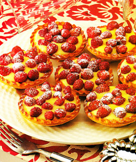 Tartaletas de fresas