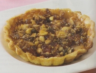 Tartaletas de fruta confitada