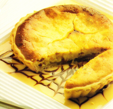 Tartaletas de nata y almendras
