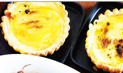 Tartitas de crema quemada