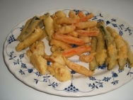 Tempura de hortalizas