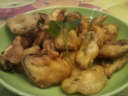 Tempura de pescado