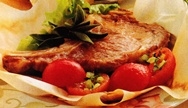 Ternera a la papillote