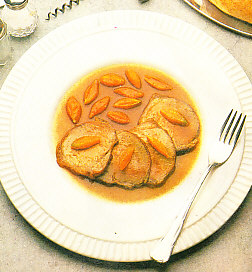 Ternera con zanahorias