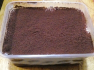 Tiramisú al coñac
