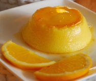 Tocinillo de cielo de naranja