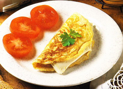 Tortilla con queso Burgo de Arias