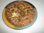 Tortilla de escarola