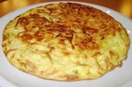 Tortilla de espaguetis
