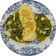 Tortilla de guisantes