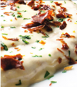 Tortilla de jamón y queso