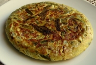 Tortilla de judías verdes
