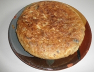 Tortilla de níscalos (revellones)