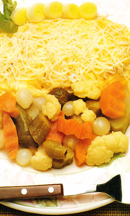 Tortilla de puerros