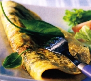Tortilla de rúcula