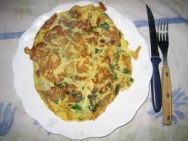 Tortilla de rúsula blanca