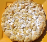 Tortilla dulce de almendra y limón