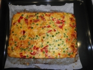 Tortilla paisana al horno