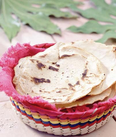 Tortillas calientes