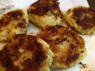 Tortitas de bacalao