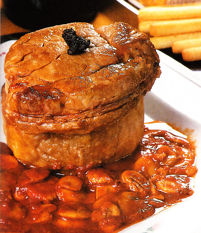 Tournedos a la infanta real