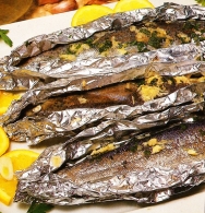 Truchas a la papillote