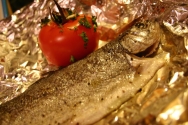Truchas en papillote