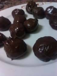Trufas al licor