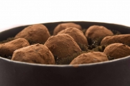 Trufas de chocolate al ron