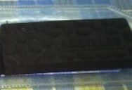 Turrón de chocolate con almendras