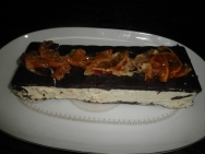 Turrón de trufa blanca con mandarina