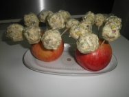 Uvas rebozadas