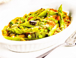 Verduras a la crema