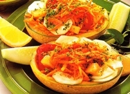 Verduras al melón