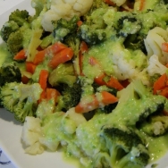 Verduras al vapor (con robot)