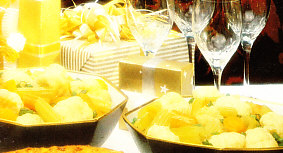 Verduras al vino blanco