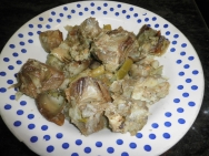 Verduras con vinagreta