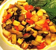 Verduras en agridulce