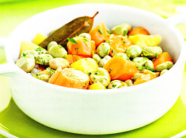 Verduras estofadas